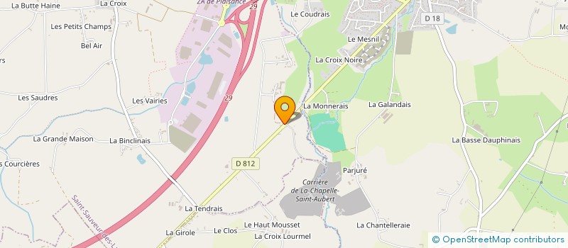 localisation de l'entreprise MONSIEUR NOAH ALLAIN  SAINT-SAUVEUR-DES-LANDES