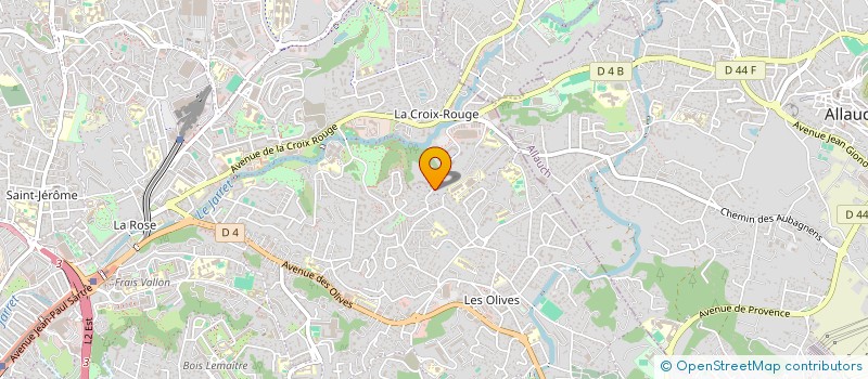 localisation de l'entreprise MONSIEUR NOAH ALLAOUACHE  MARSEILLE