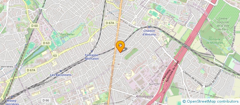 localisation de l'entreprise MONSIEUR NOAH AMEUR à ANTONY