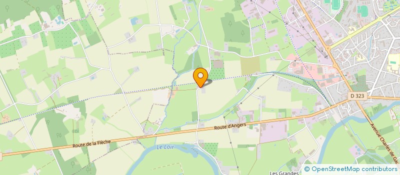 localisation de l'entreprise MONSIEUR NOAH AUVE HUET  LA FLECHE