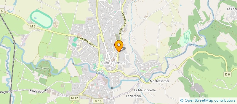 localisation de l'entreprise MONSIEUR NOAH BASSET  SAINT-GALMIER