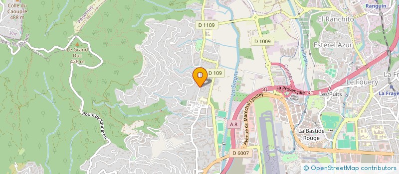 localisation de l'entreprise MONSIEUR NOAH BEAUCOURT  MANDELIEU-LA-NAPOULE