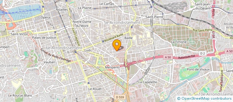 localisation de l'entreprise MONSIEUR NOAH BLASI à MARSEILLE