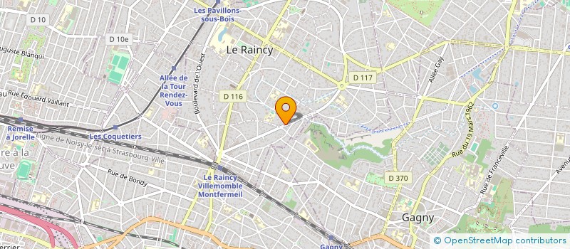 localisation de l'entreprise MONSIEUR NOAH BLONDEL GONCALVES  LE RAINCY