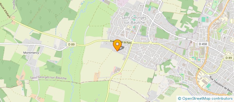 localisation de l'entreprise MONSIEUR NOAH BOIVIN  SAINT-GEORGES-SUR-BAULCHE