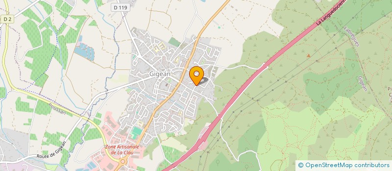 localisation de l'entreprise MONSIEUR NOAH BONHOURE  GIGEAN