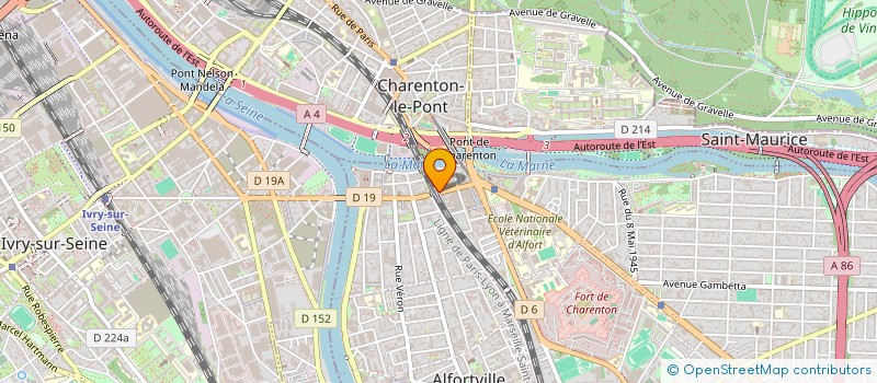 localisation de l'entreprise MONSIEUR NOAH CASPAR  MAISONS-ALFORT