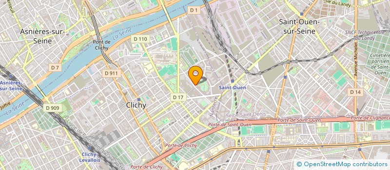 localisation de l'entreprise MONSIEUR NOAH CEBAREC  CLICHY