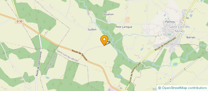 localisation de l'entreprise MONSIEUR NOAH CHIRON  SAINT-LON-LES-MINES