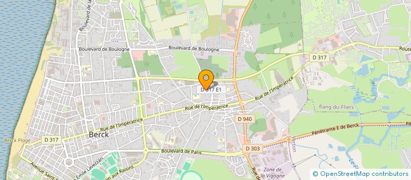 localisation de l'entreprise MONSIEUR NOAH DAVRIL  BERCK