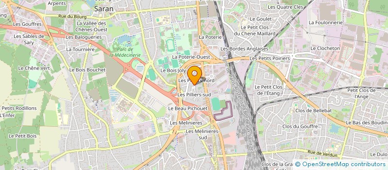 localisation de l'entreprise MONSIEUR NOAH DIAMBOMBA BANZOUZI à SARAN