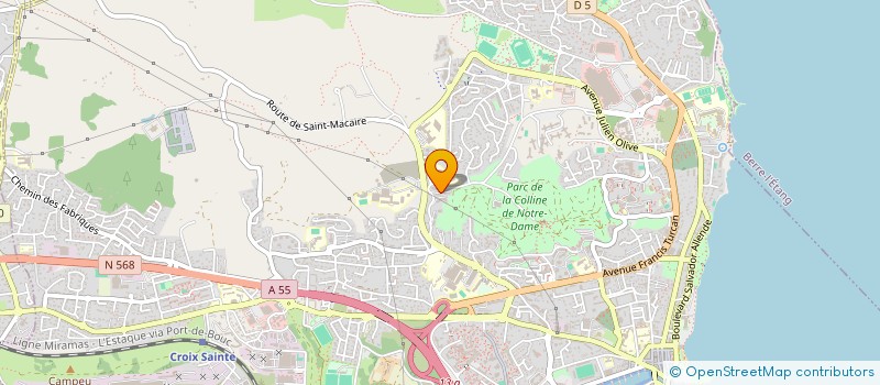 localisation de l'entreprise MONSIEUR NOAH FABULAS  MARTIGUES