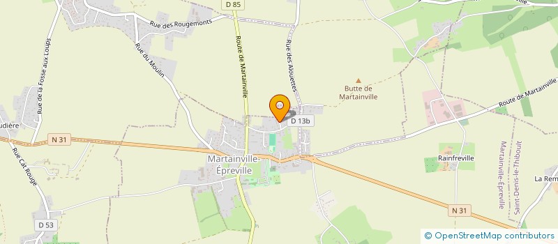 localisation de l'entreprise MONSIEUR NOAH FERREIRA TORRES  MARTAINVILLE-EPREVILLE