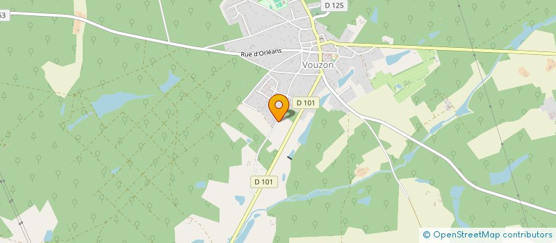 localisation de l'entreprise MONSIEUR NOAH FRAPIN  VOUZON