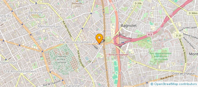 localisation de l'entreprise MONSIEUR NOAH GADJADHAR  PARIS