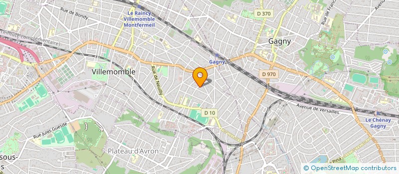 localisation de l'entreprise MONSIEUR NOAH GALINDO à VILLEMOMBLE