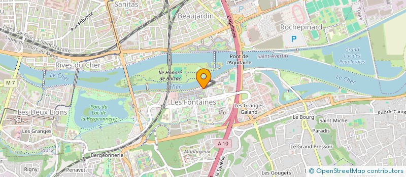 localisation de l'entreprise MONSIEUR NOAH GAMBARANDEN  TOURS