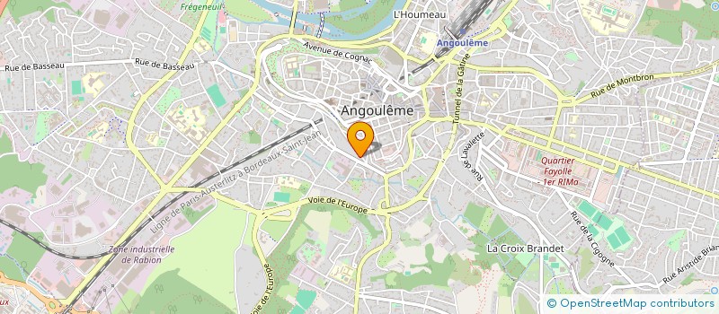 localisation de l'entreprise MONSIEUR NOAH GERMAIN à ANGOULEME