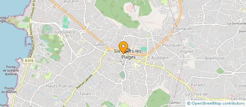 localisation de l'entreprise MONSIEUR NOAH GIRONA  SIX-FOURS-LES-PLAGES