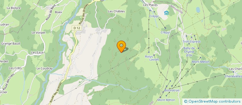 localisation de l'entreprise MONSIEUR NOAH GLETTY  LA TOUR