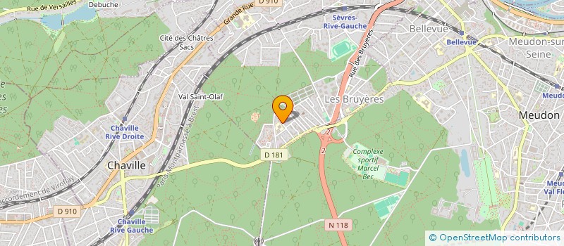 localisation de l'entreprise MONSIEUR NOAH GOUE à SEVRES