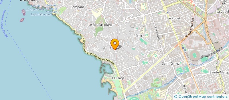 localisation de l'entreprise MONSIEUR NOAH GUEDJ  MARSEILLE 6EME
