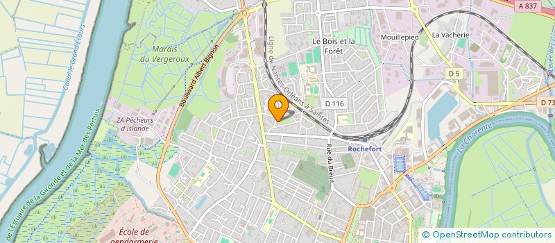 localisation de l'entreprise MONSIEUR NOAH GUERIN  ROCHEFORT