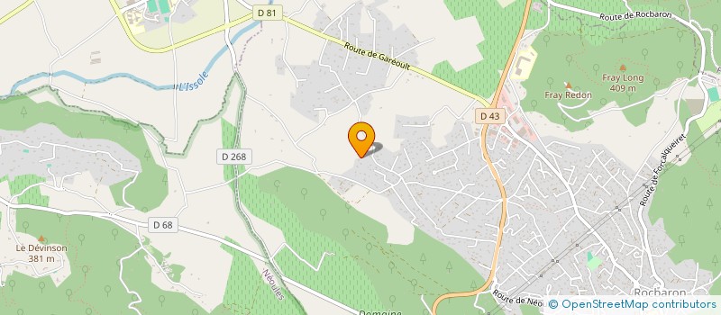 localisation de l'entreprise MONSIEUR NOAH HARTMANN à ROCBARON