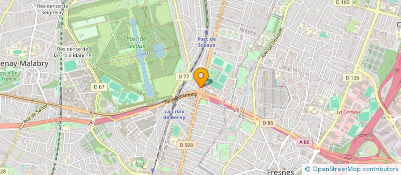 localisation de l'entreprise MONSIEUR NOAH JOLLY à ANTONY