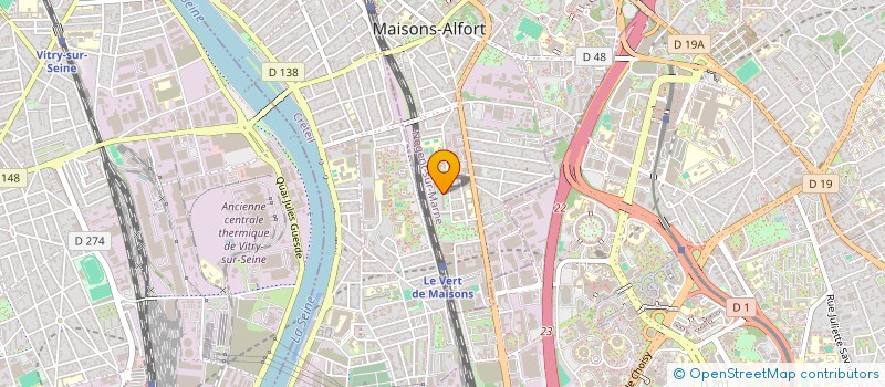 localisation de l'entreprise MONSIEUR NOAH LAVENOT  MAISONS-ALFORT