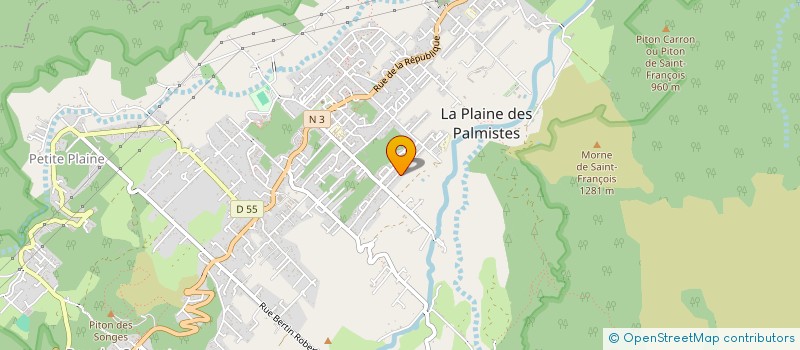 localisation de l'entreprise MONSIEUR NOAH LEBEAU  LA PLAINE-DES-PALMISTES