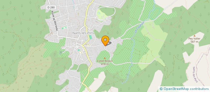 localisation de l'entreprise MONSIEUR NOAH LEMARTRIER  NANS-LES-PINS