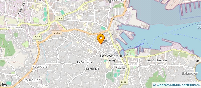 localisation de l'entreprise MONSIEUR NOAH LEROY  LA SEYNE-SUR-MER