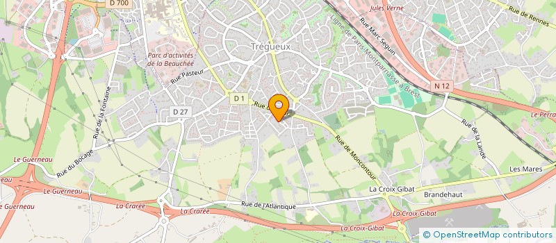 localisation de l'entreprise MONSIEUR NOAH LISSILLOUR  TREGUEUX