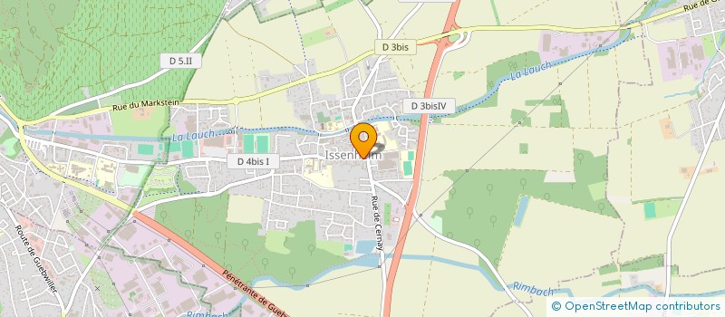 localisation de l'entreprise MONSIEUR NOAH MARTIN  ISSENHEIM