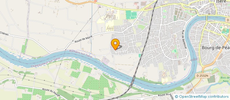 localisation de l'entreprise MONSIEUR NOAH MARTIN  ROMANS-SUR-ISERE