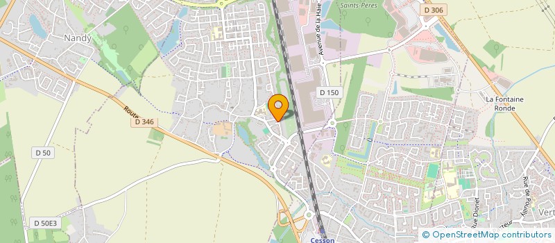 localisation de l'entreprise MONSIEUR NOAH MELOT  SAVIGNY-LE-TEMPLE