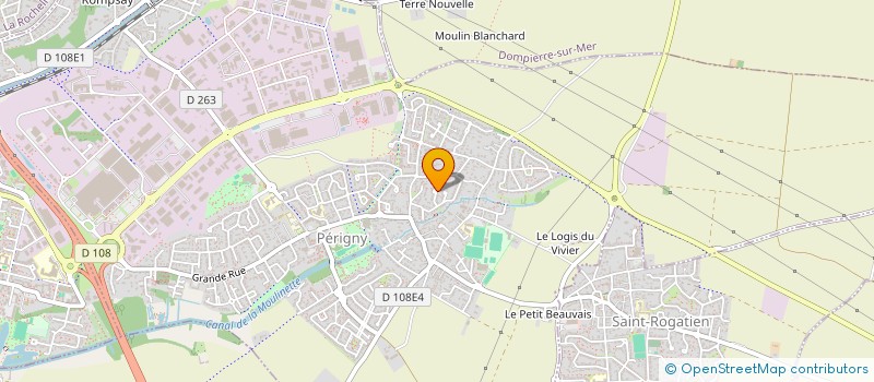 localisation de l'entreprise MONSIEUR NOAH METAY  PERIGNY