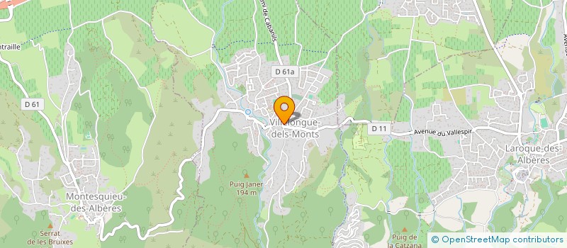 localisation de l'entreprise MONSIEUR NOAH MODICA  VILLELONGUE-DELS-MONTS