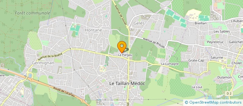 localisation de l'entreprise MONSIEUR NOAH MOREAUX  LE TAILLAN-MEDOC