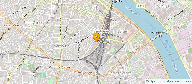 localisation de l'entreprise MONSIEUR NOAH NICOU  BORDEAUX