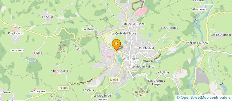 localisation de l'entreprise MONSIEUR NOAH ORTUNO  AUZANCES