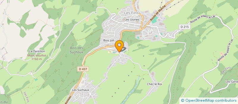 localisation de l'entreprise MONSIEUR NOAH PAILLET  LES FINS