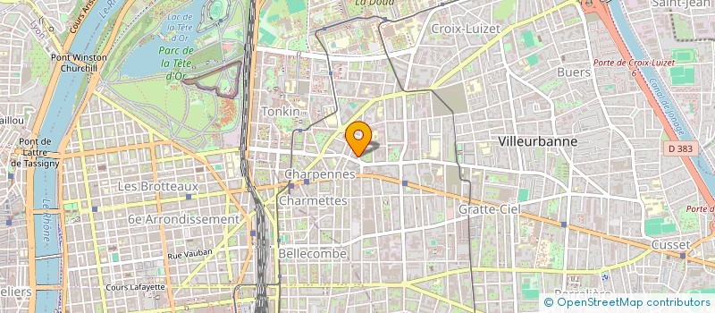 localisation de l'entreprise MONSIEUR NOAH RAZZAQ  VILLEURBANNE