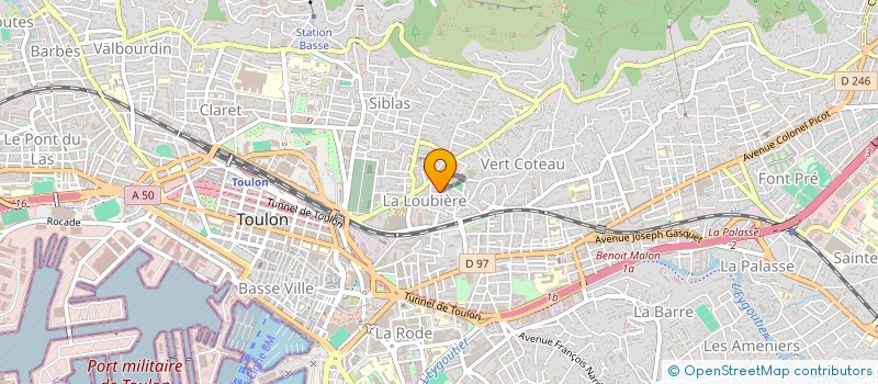 localisation de l'entreprise MONSIEUR NOAH REBBADJ  TOULON