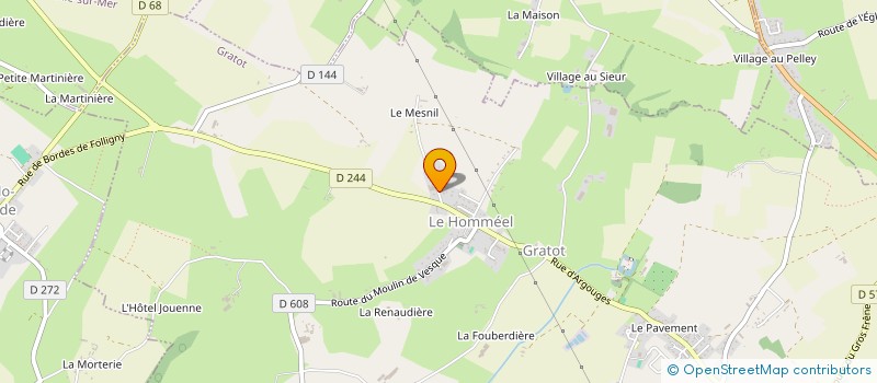 localisation de l'entreprise MONSIEUR NOAH REGNAULT  HEUGUEVILLE-SUR-SIENNE