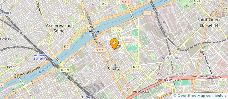 localisation de l'entreprise MONSIEUR NOAH RICCARDI à CLICHY
