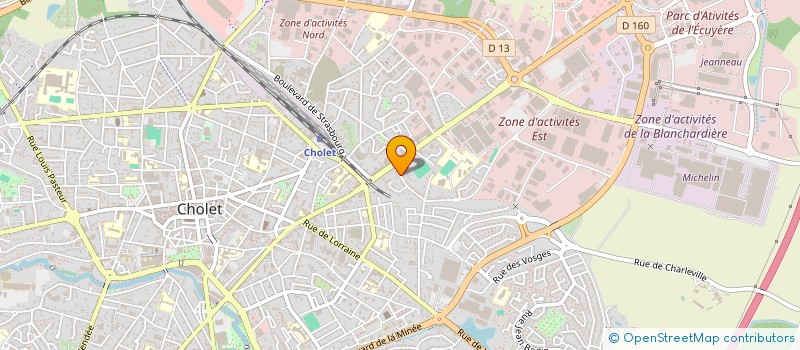 localisation de l'entreprise MONSIEUR NOAH ROMERO à CHOLET