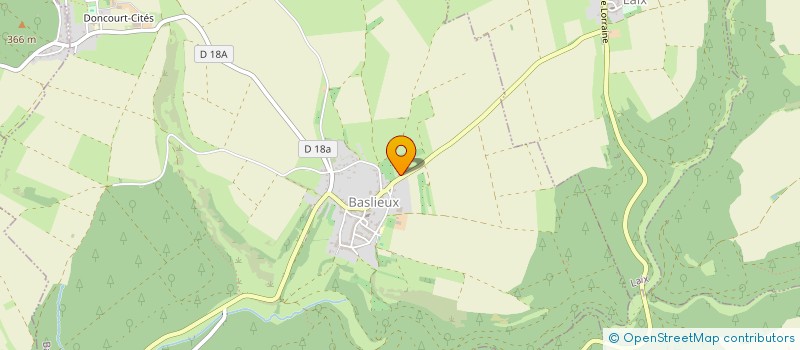 localisation de l'entreprise MONSIEUR NOAH SABOURET  BASLIEUX