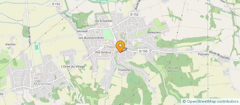 localisation de l'entreprise MONSIEUR NOAH SAUTAREL  CHAPONNAY